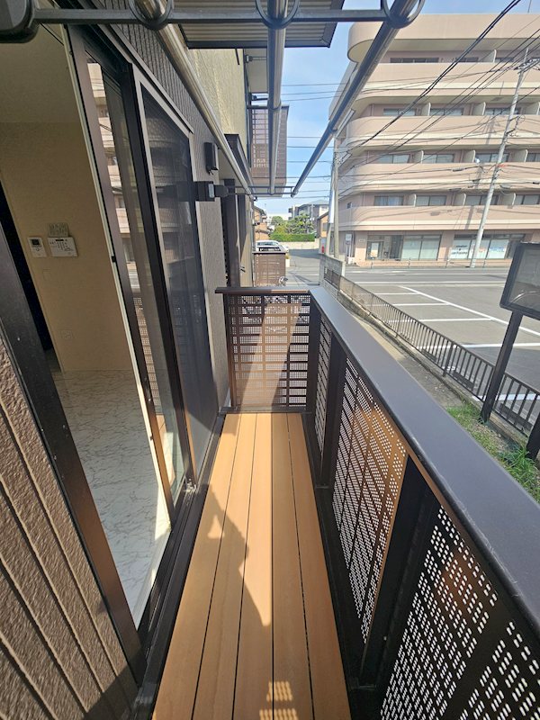 ラシーヌ南町 ベランダ