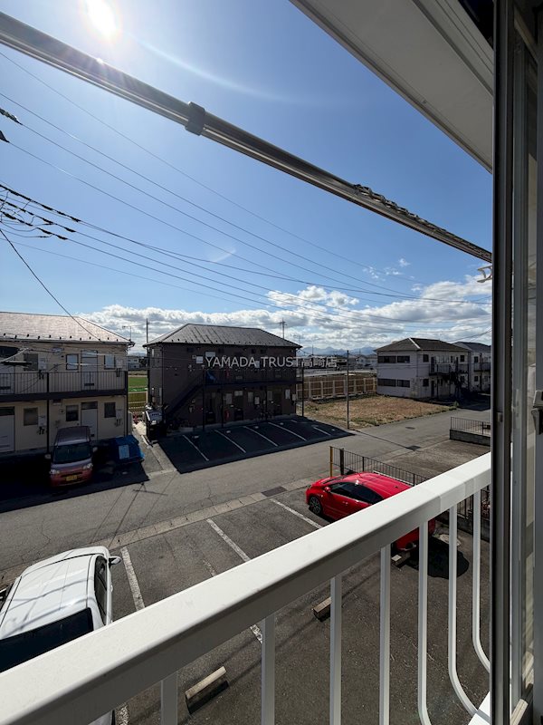 シティーハイツひまわり ベランダ