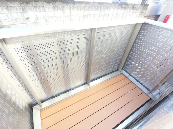 昭和町ソレイユ ベランダ