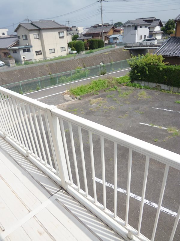タウンハイツ川曲 ベランダ
