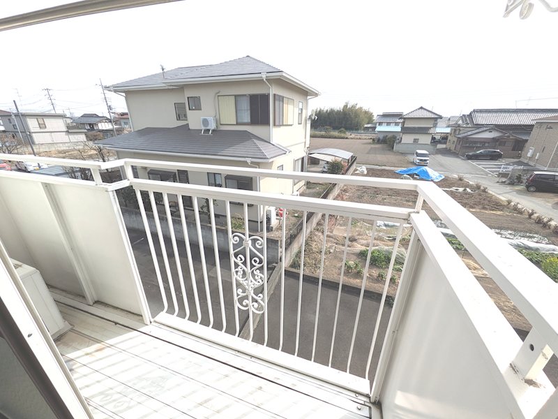 エステートなかざとF ベランダ