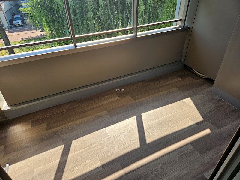 クロスコート前橋広瀬川 ベランダ