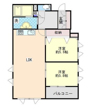 モンテスール 間取り図