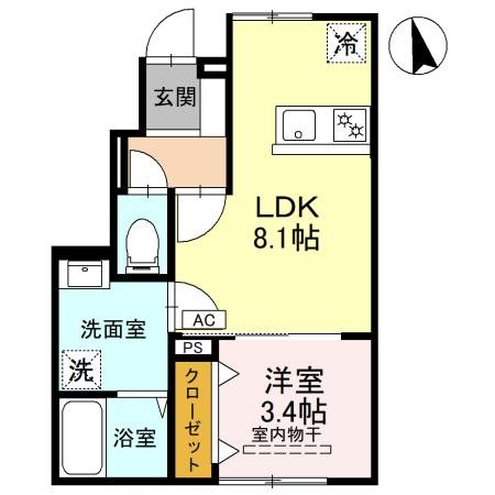 RELUXIA 間取り図