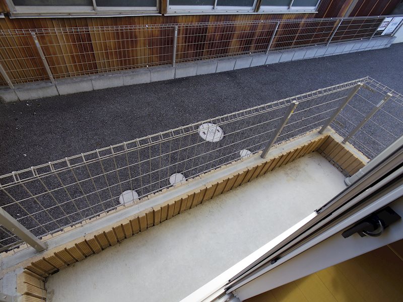 プラシードⅡ ベランダ