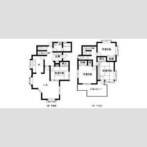 大野邸 間取り図