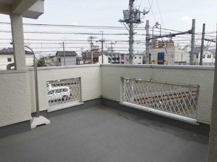大野邸 ベランダ