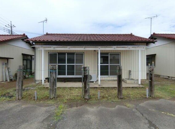 真下貸住宅 ベランダ