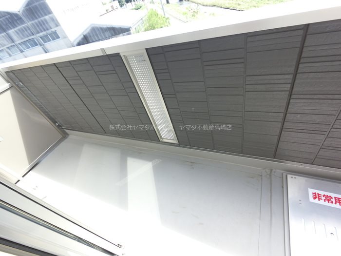 シュシュポルト ベランダ