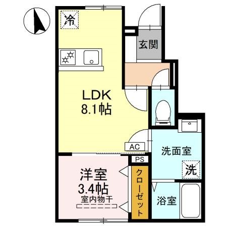 RELUXIA 間取り図