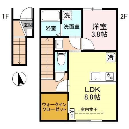 RELUXIA 間取り図