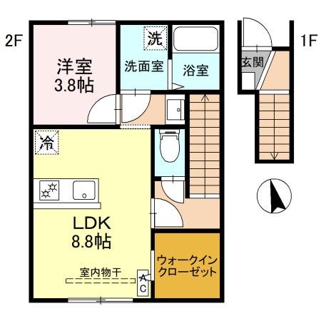 RELUXIA 間取り図