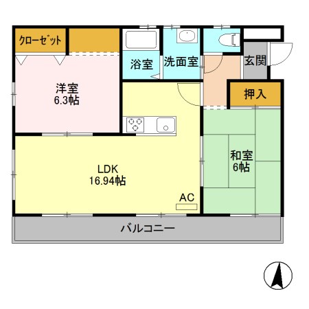 スペランザ 間取り図