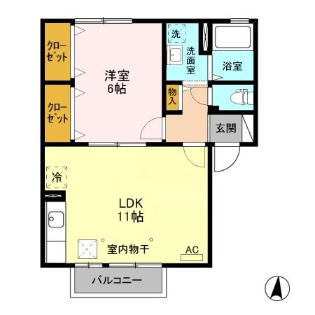 トラヴィアータ  間取り図