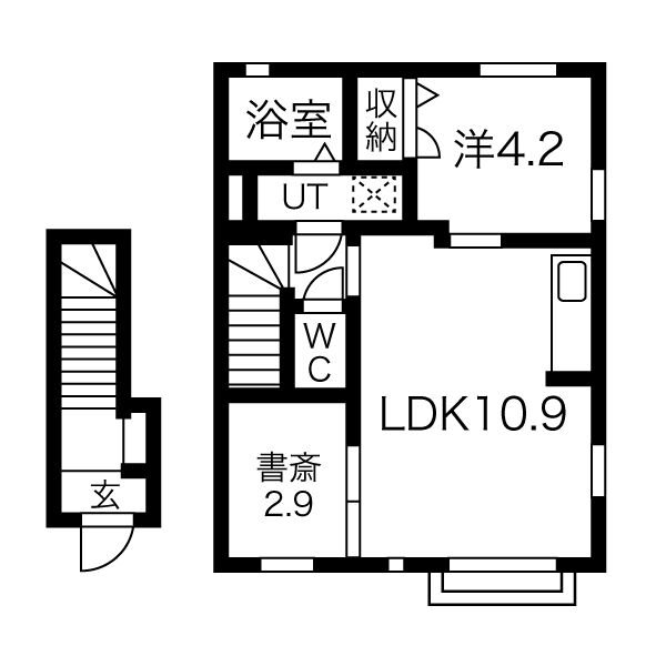 メゾン・ド・ミント 間取り図