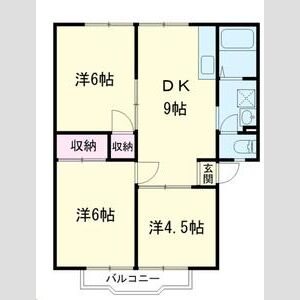 ハイツウィンディア 間取り図