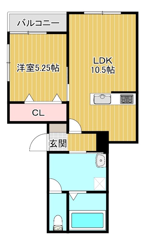 リーブス大橋 間取り図