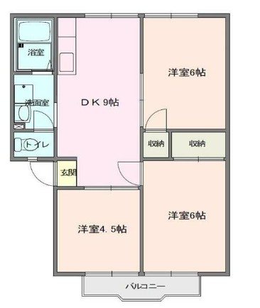 ハイツウィンディア 間取り図
