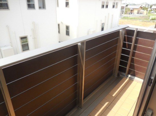 ディ・ヴェルデ新前橋Ⅱ ベランダ