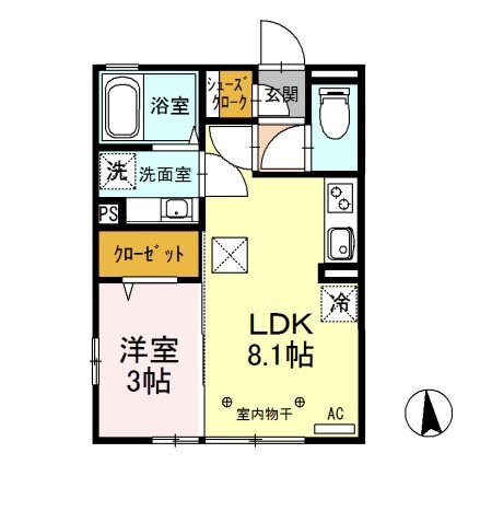 エタルナ江木 間取り図