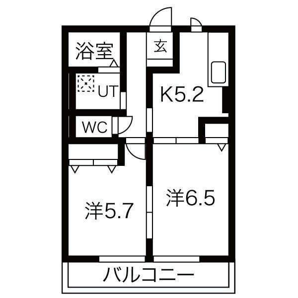 カルボナーラ 間取り図