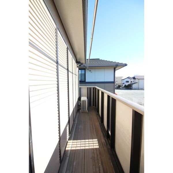 カルボナーラ ベランダ