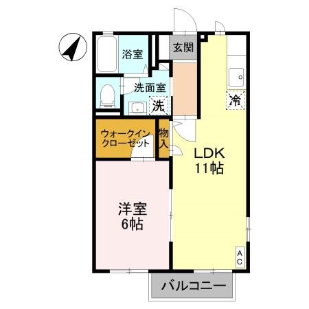 アベーテ・カーサⅡ 間取り図