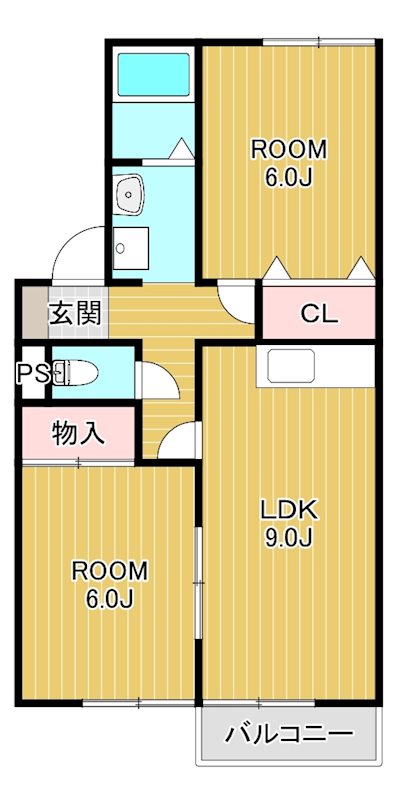 セジュール石原 間取り図