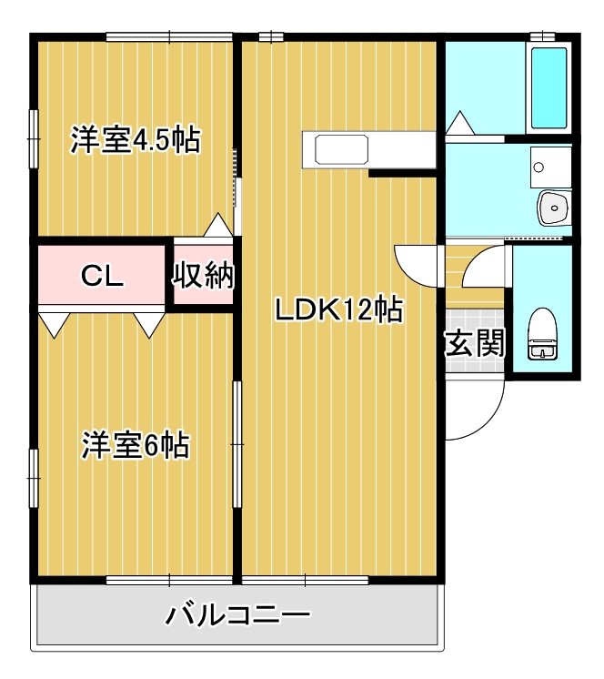 レトアフリーゼ 間取り図