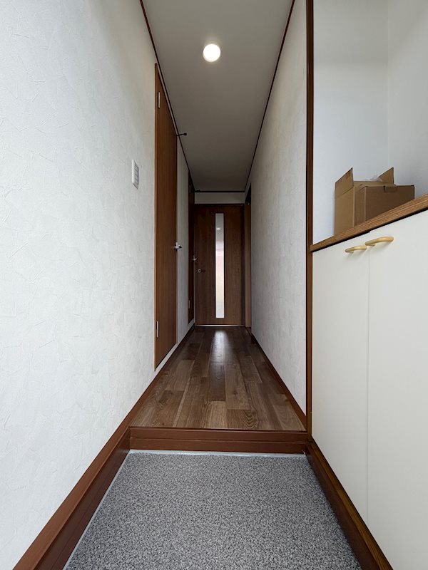 ドミールOZ 玄関