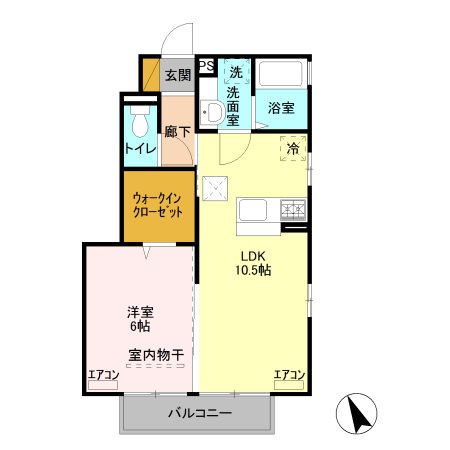 グレイスヴィラ 間取り図