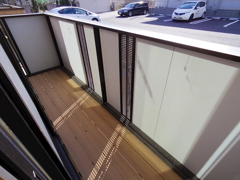 グレイスヴィラ ベランダ