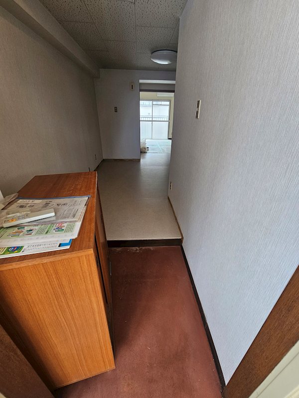 清水マンション 玄関