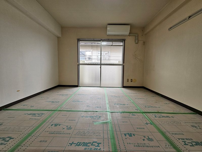 清水マンション ベッドルーム