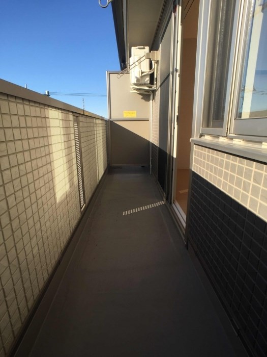 ブルースカイ ベランダ