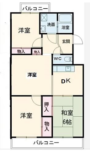 レジデンスYS 間取り図