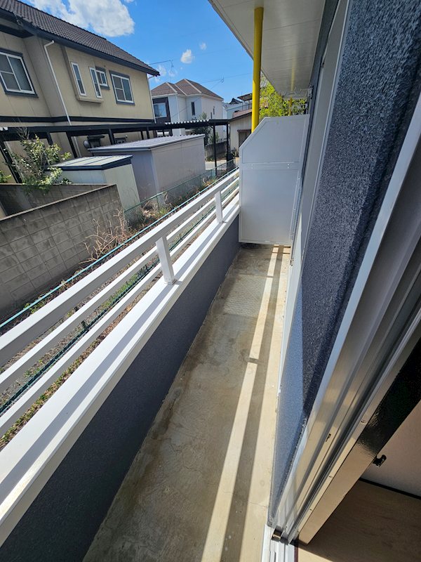 第五大島マンション ベランダ