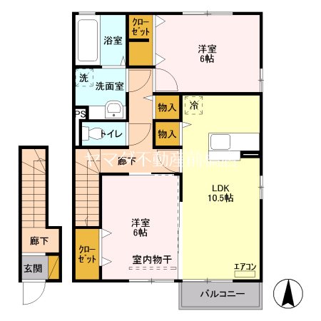 フローラ 間取り図