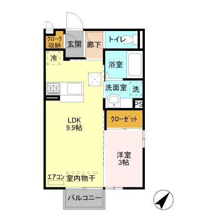 プレール 間取り図