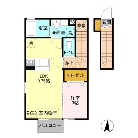 メルヴェーユ 間取り図