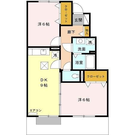ファミーユC 間取り図