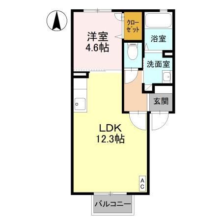 クレシェンテ 間取り図