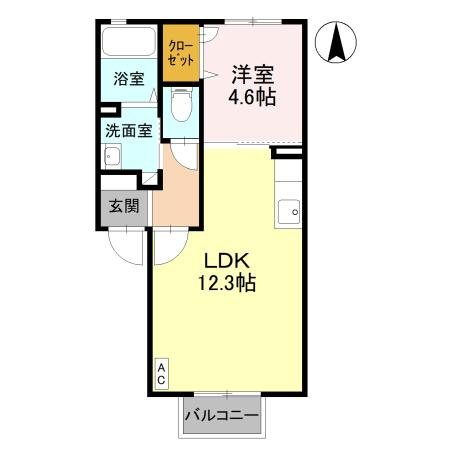 クレシェンテ 間取り図