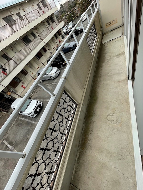 昭和コーポ前橋 ベランダ