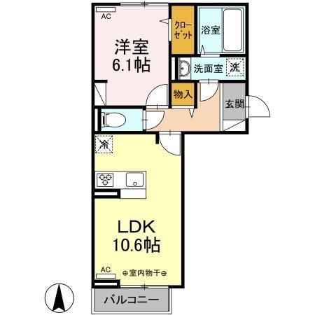 ピアニー 間取り図