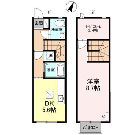 シャテロ 間取り図