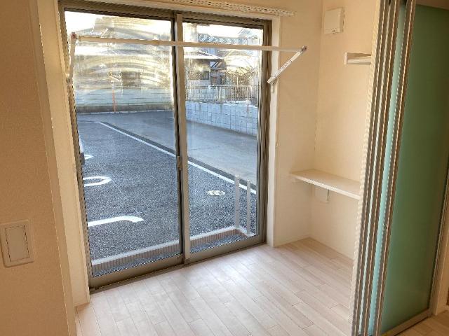 （仮）朝倉町新築アパート ベランダ