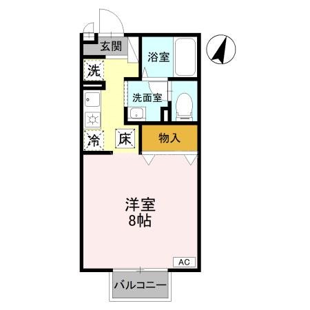 メゾンポアロ 間取り図