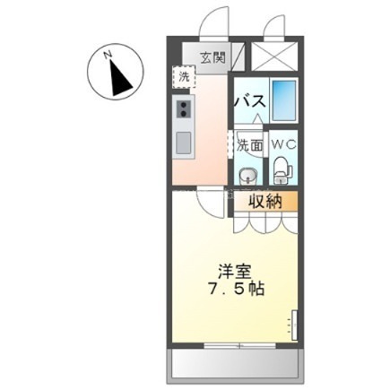 サンクリスタル 間取り図