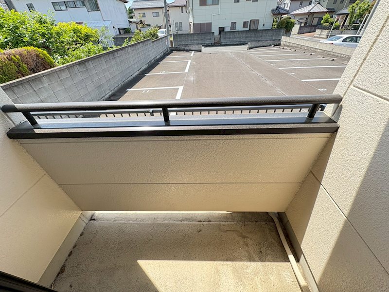 文京町山岸ハイツ ベランダ